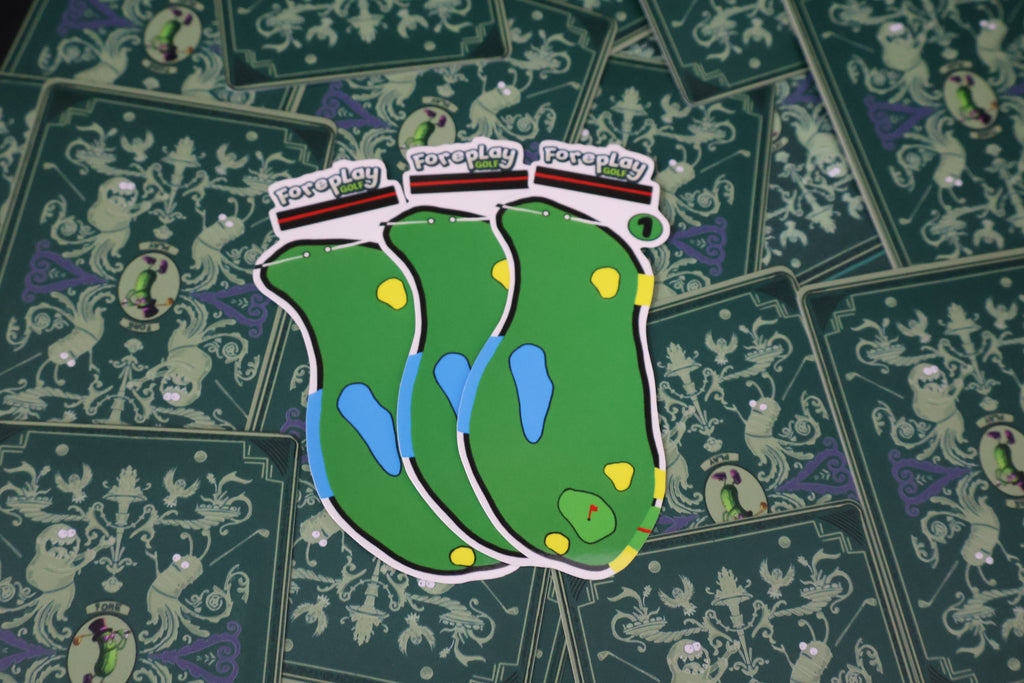 Foreplay Stickers x 4